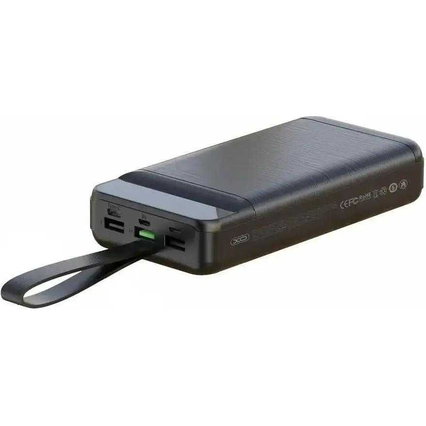 Зовнішній акумулятор XO PR156 30000mAh 22.5W Black [123251] - фото 2
