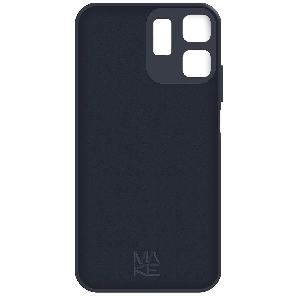 Чохол MAKE Infinix Smart 9/Hot 50i Silicone Sleek Black - фото 5
