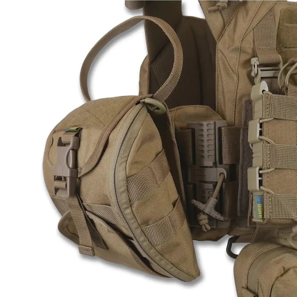 Плитоноска Kiborg GU gen.2 + 8 підсумків Coyote (1000-k66001) - фото 9