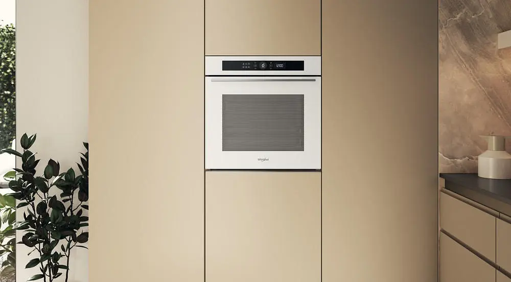 Whirlpool Духовий шафа електричний, 73л, A+, дисплей, конвекція, піроліз, телескопічні напрямні, білий - фото 2