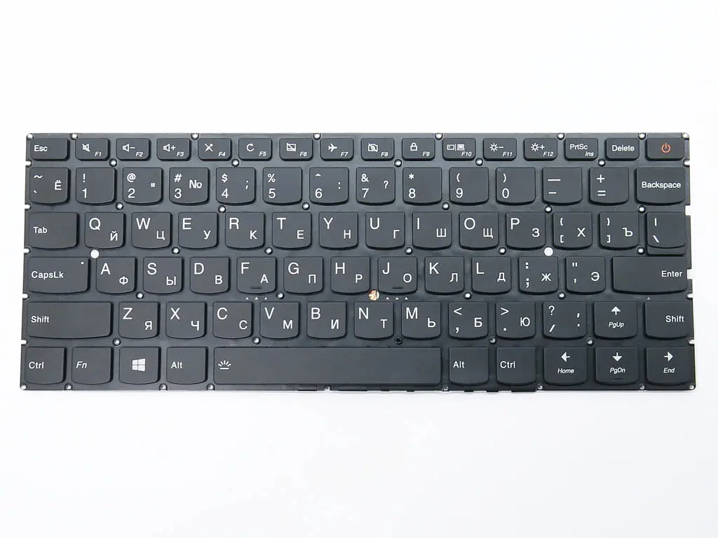 Клавіатура для LENOVO IdeaPad 710S-13IKB, 710S-13ISK (RU Black з підсвічуванням ). Оригінал. - фото 3