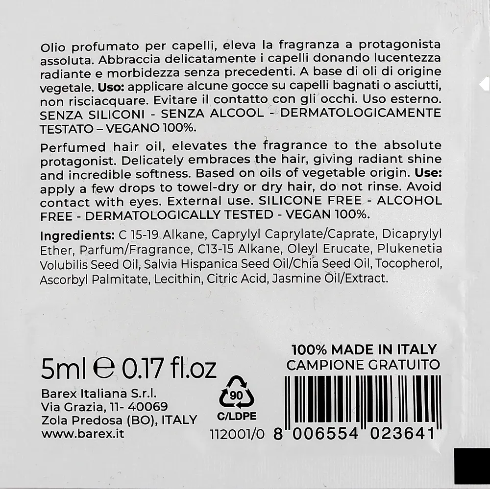 Парфумована олія для волосся Barex Red Bouquet FLORĒTHIC 5 мл - фото 2