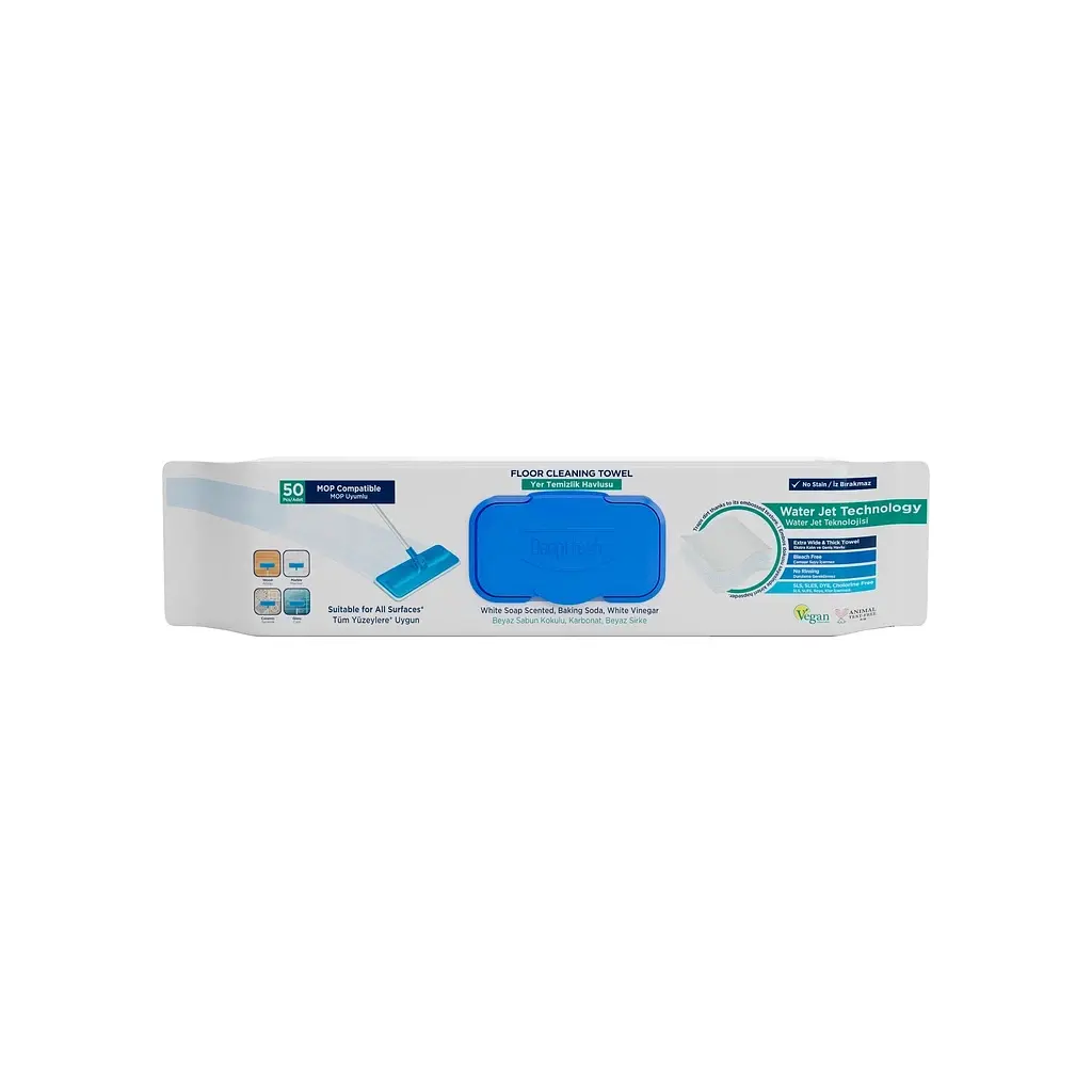 Серветки для прибирання Deep Fresh MOP Soap Вологі для підлоги 50 шт. (8681554631579)