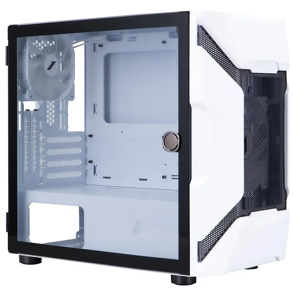 Корпус 1stPlayer D3-A-WH-1F7-14-W-1F7-W White без БЖ - фото 7