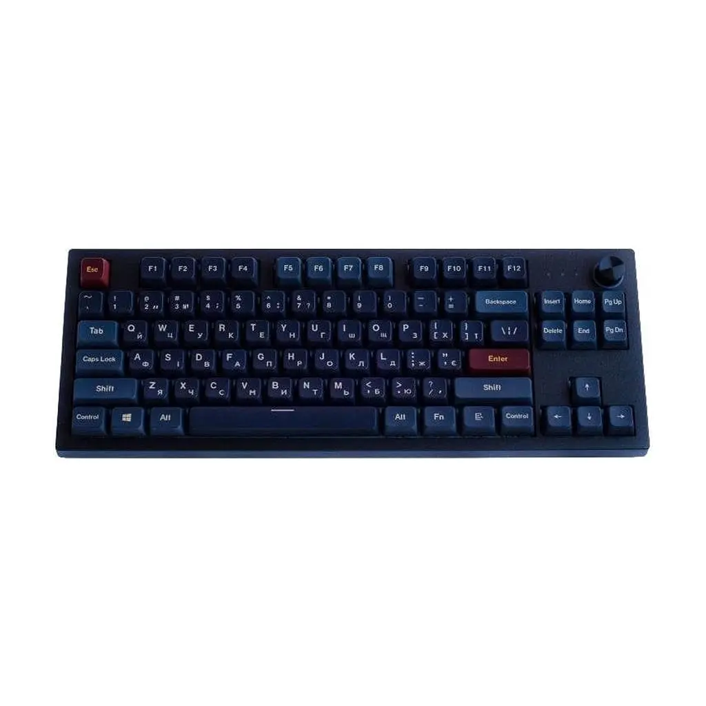 Клавіатура MONTECH Darkness MK87DB TKL DB USB UA Gray (MK87DB) - фото 2