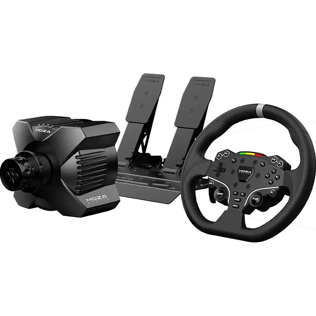 Ігрове кермо з педалями MOZA Racing R3 Racing Bundle for PC (RS074) [140523] - фото 2