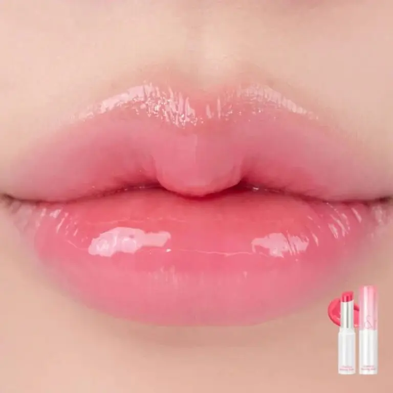 Глянцевий бальзам для губ Glasting Melting Balm 02 Lovey Pink Rom&nd 3,5 г - фото 2