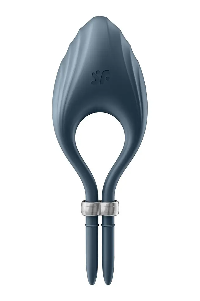 Ерекційне віброкільце-ласо Satisfyer Duelist Dark Blue, 10 режимів, потужний мотор - фото 2