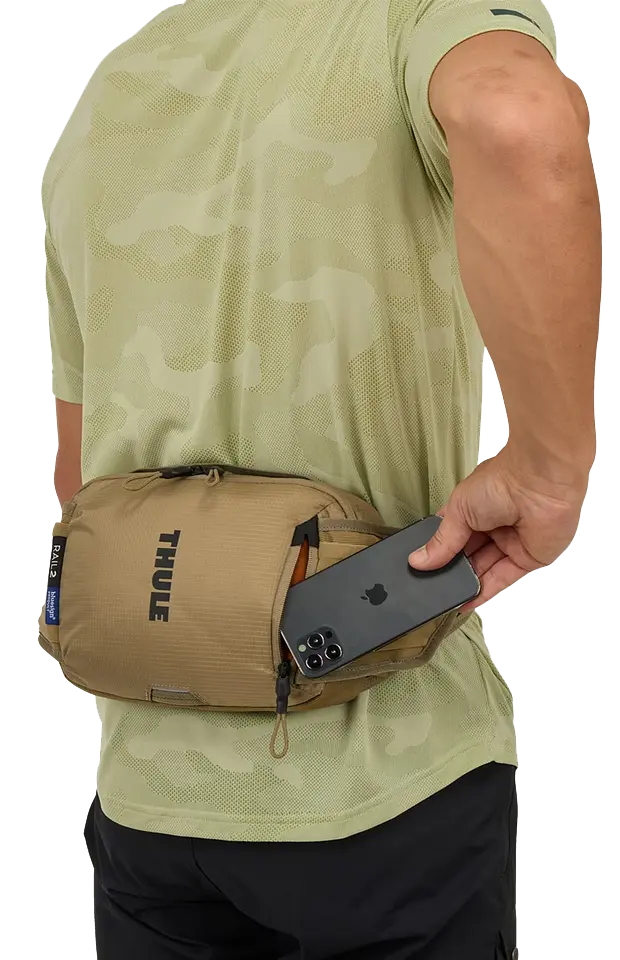 Сумка Portable Rail Hip Pack 2L TRHP-302 Faded Khaki Thule sum0028146 - фото 3