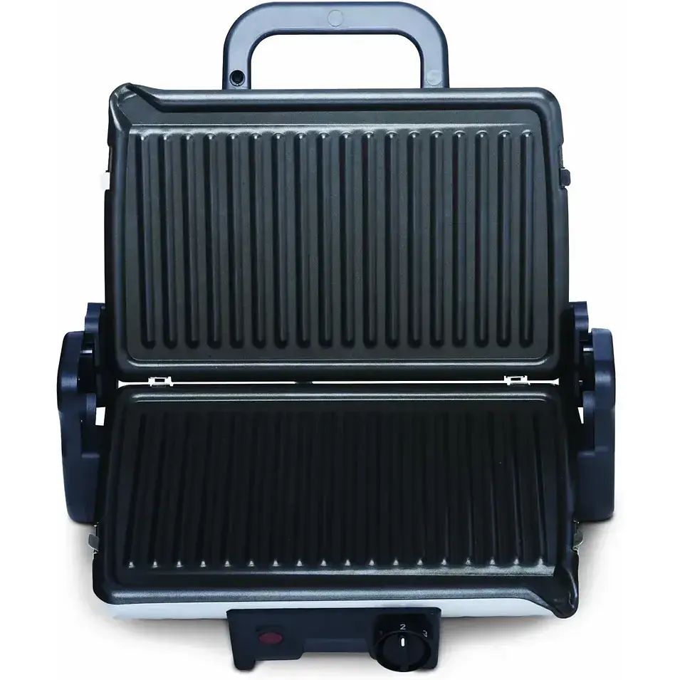 Гриль Tefal прижимний MinuteGrill 1600 Вт  температурних режимів 3 з`ємні пластини метал (GC205012) - фото 5