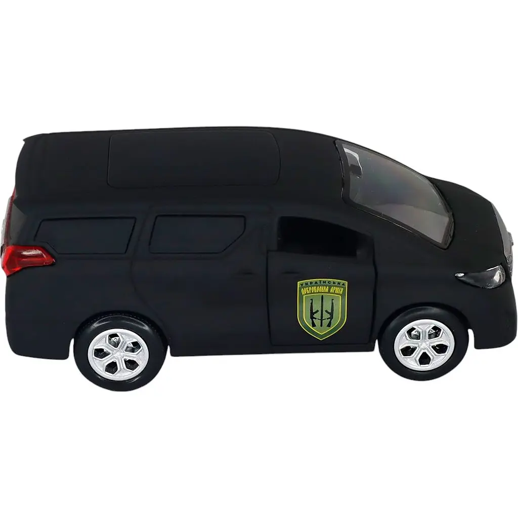 Автомодель TechnoDrive Шевроны Героев Toyota Alphard УДА (KM6011UD) - фото 6