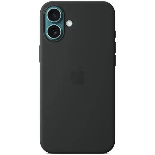Силіконовий чохол CasePro Silicone Case with MagSafe Black для iPhone 16 Plus - фото 3