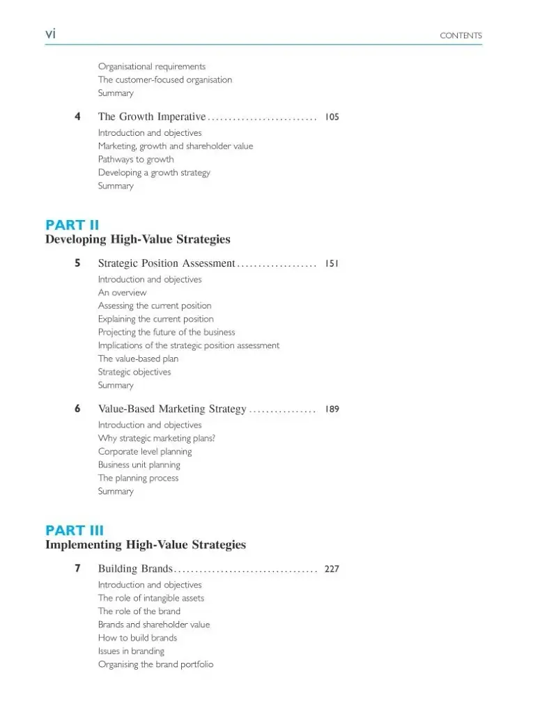 Value-based Marketing: Marketing Strategies for Corporate Growth and Shareholder Value (2nd Edition) - фото 3