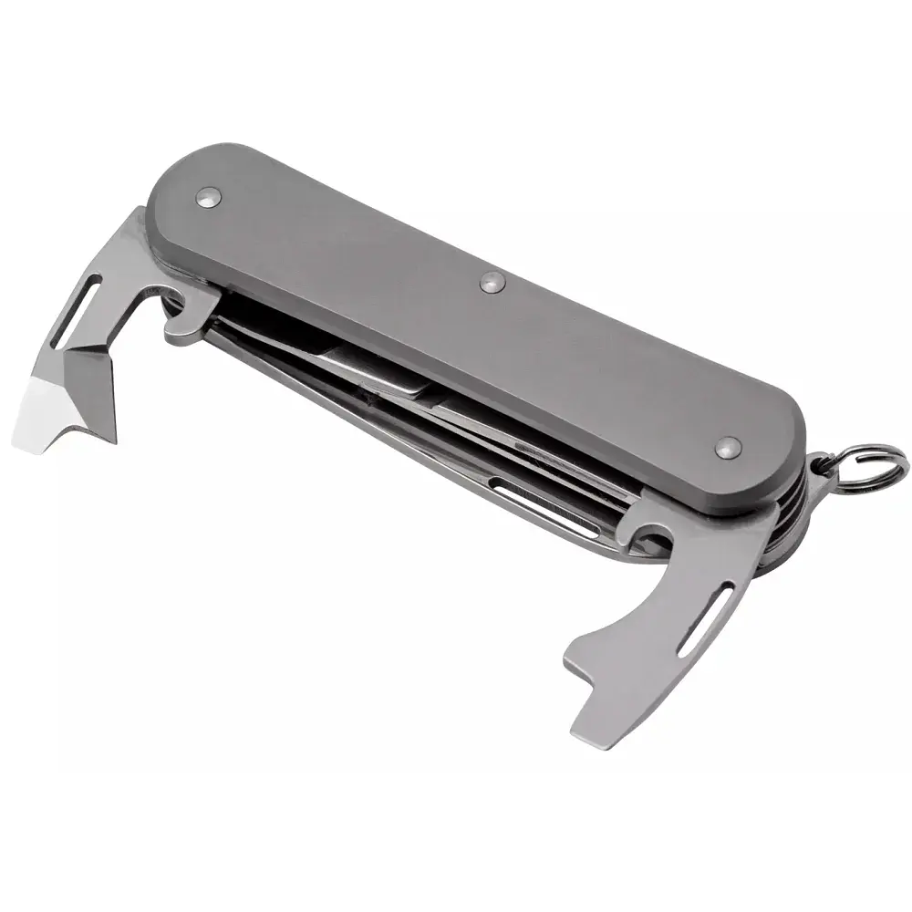 Ніж багатофункціональний Fox Vulpis Titanium Gray. 5 інструментів - фото 4