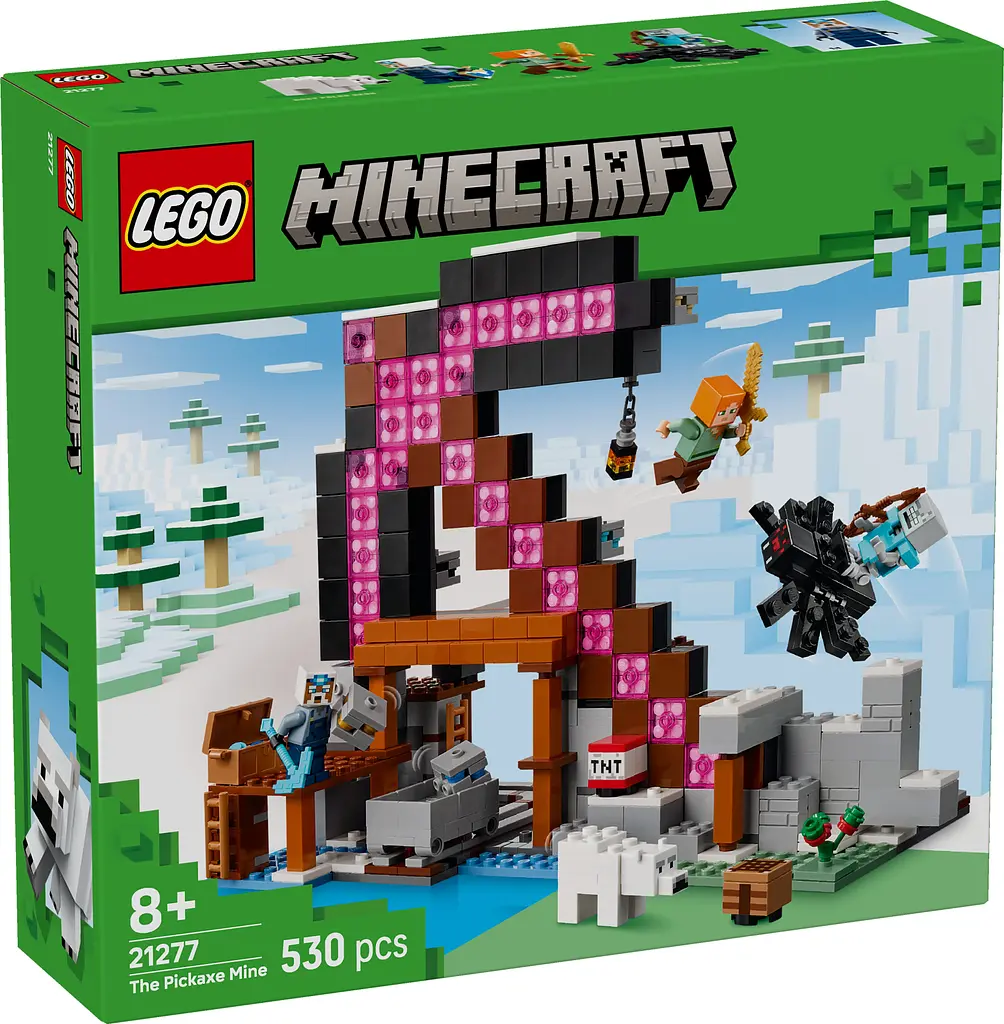 Конструктор LEGO Minecraft Шахта Кирка 530 деталей (21277) - фото 2