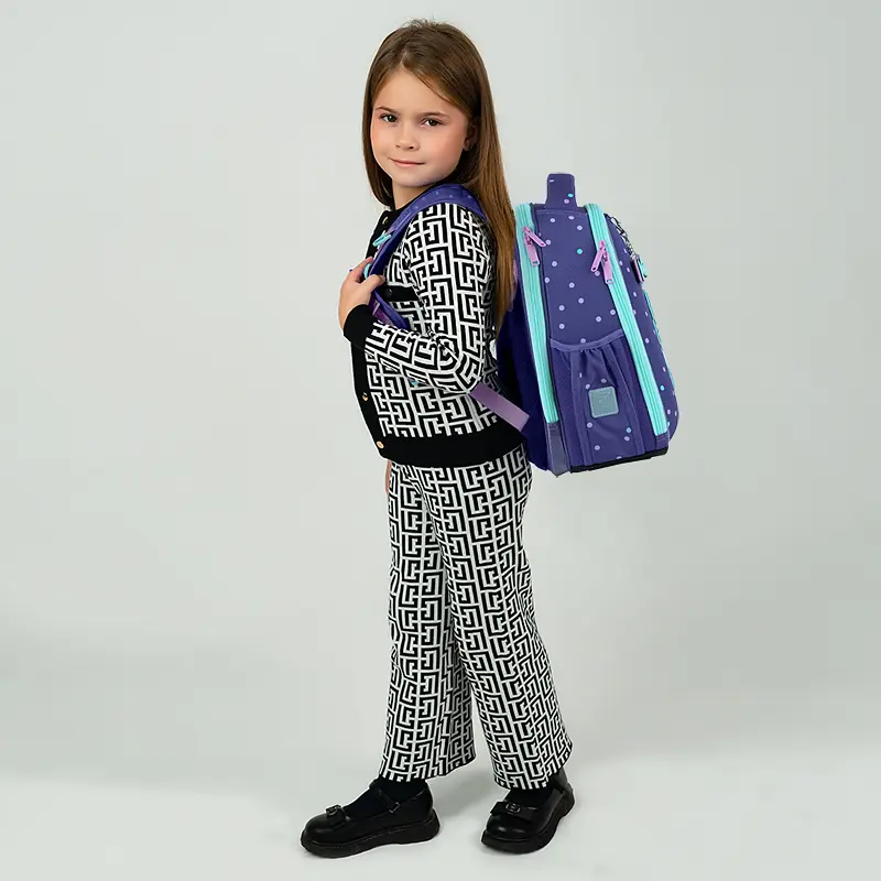 Рюкзак для початкової школи Kite Education каркасний 555 Be Friends Фіолетовий (K26-555S-3) - фото 19