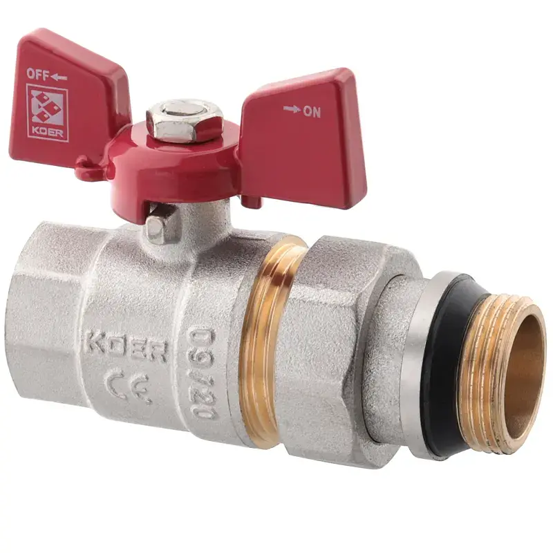Кран з американкою Koer 3/4" "антіпротечка" KR.227-Gi KR0191