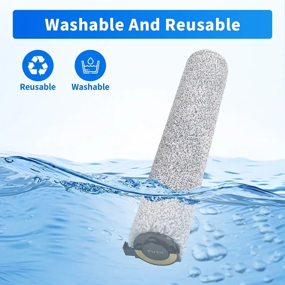 Змінна роликова насадка для робота-пилососа Dreame Aqua 10 Roller / Aqua 10 Ultra Roller Complete ( RLH31CE RLH71DE ) 1 шт. - фото 9