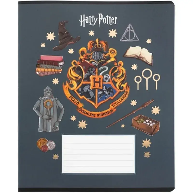 Зошит Kite Harry Potter, 12 аркушів, клітинка (HP26-232) - фото 6