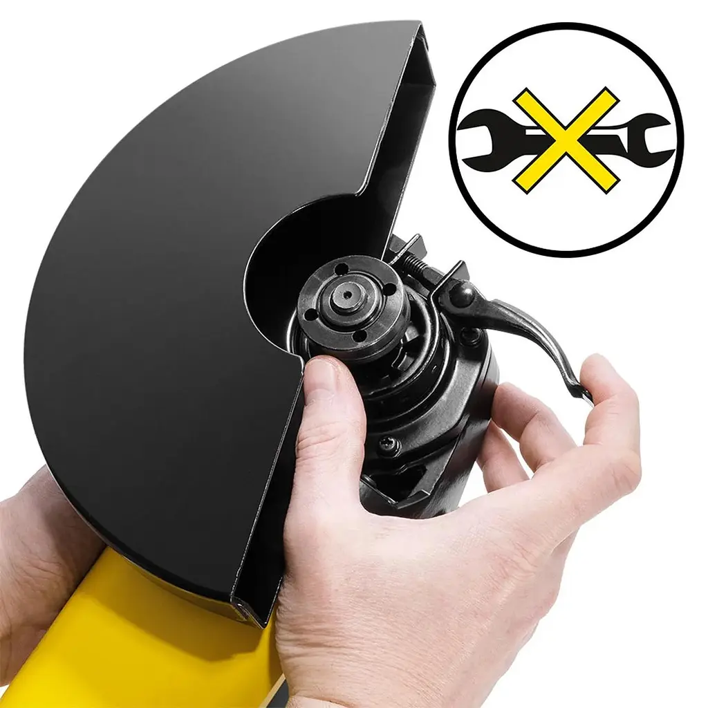 Кутова шліфувальна машина мережева Болгарка Trotec PAGS 10-230, 2000 Вт, диск 230 мм + кейс - фото 6