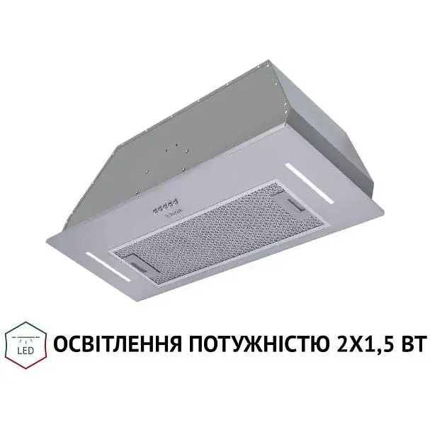Витяжка вбудована Perfelli BI 7653 I 1000 LED - фото 5