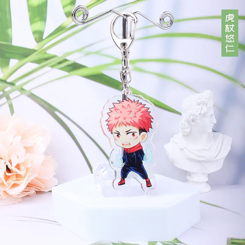 Брелок Jujutsu Kaisen Магическая Битва акриловый 5 см (AK JK 02) - фото 2