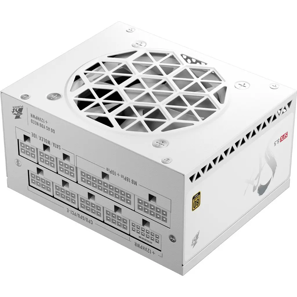 Блок живлення 1stPlayer PS-850SFX White (SFX-GLD-850-WH-EU) [147685] - фото 6