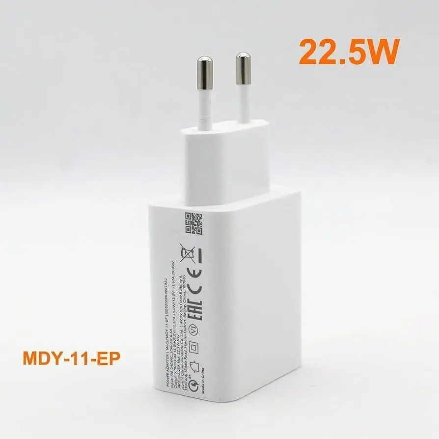 Блок питания зарядный адаптер Xiaomi 22w быстрый QC3.0 (MDY-11-EP) - фото 8