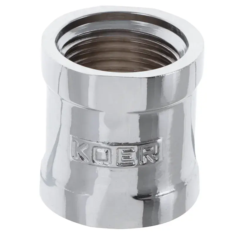 З'єднувальна муфта Koer 1/2" (хром) Kf.C06.chr KF0116