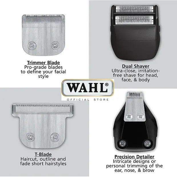 Тример для бороди та вусів Wahl Multi Purpose Grooming Kit 09854-616 - фото 6