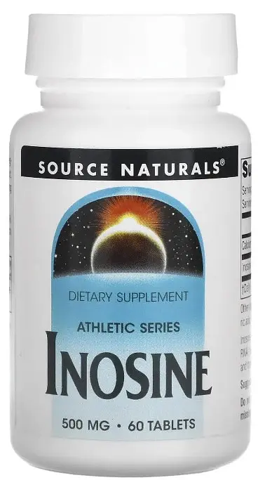 Інозин Source NaturalsInosine 500 мг 60 таб