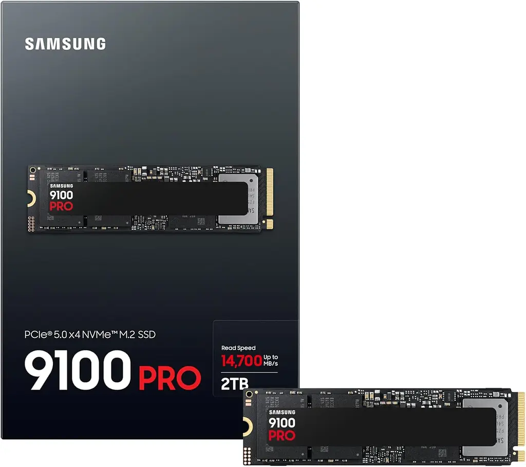 Samsung Накопичувач SSD Samsung M.2 2TB PCIe 5.0 9100PRO - фото 3