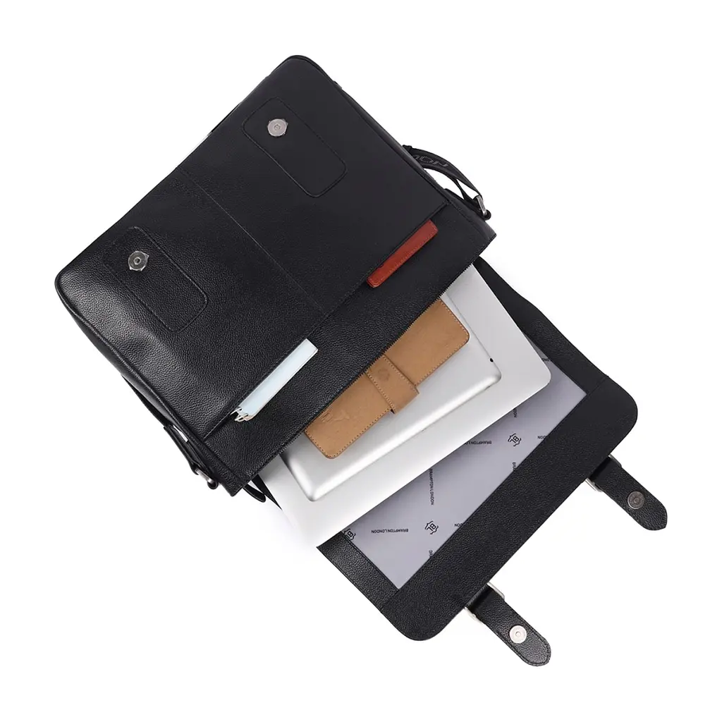 Сумка Brampton London Emissary Black (64403 BLK) - фото 8