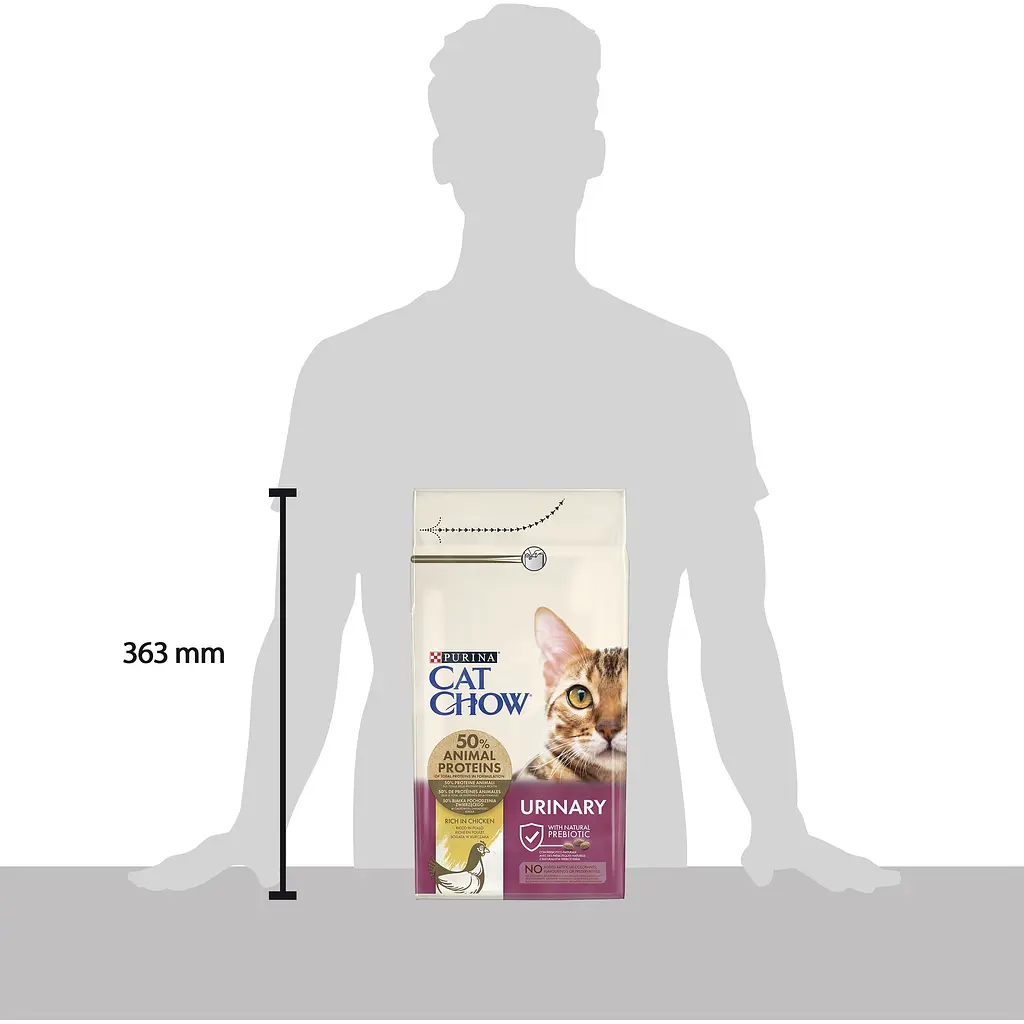 Сухой корм для поддержания здоровья мочевыводящей системы котов Cat Chow Urinary Tract Health с курицей 1.5 кг - фото 5