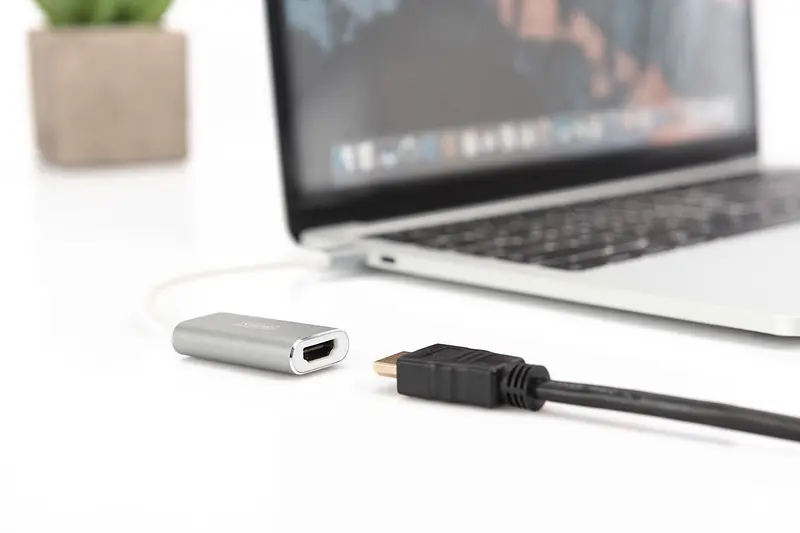 Адаптер Digitus USB-C - HDMA UHD 4K, M/F, 0.2м teh0018498 - фото 5