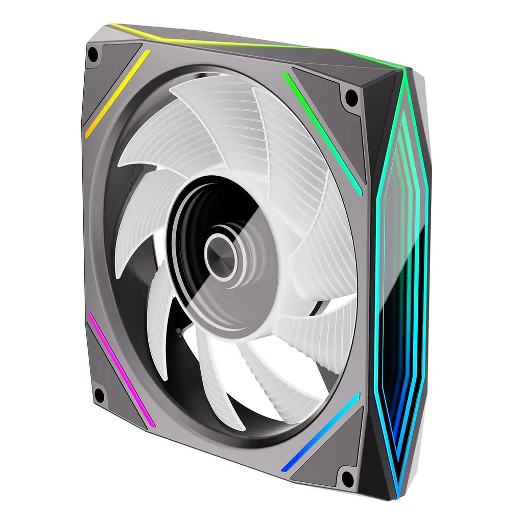 Вентилятор Coolmoon 120мм LY120-B Forward (LY120-B) Black U1 - фото 8