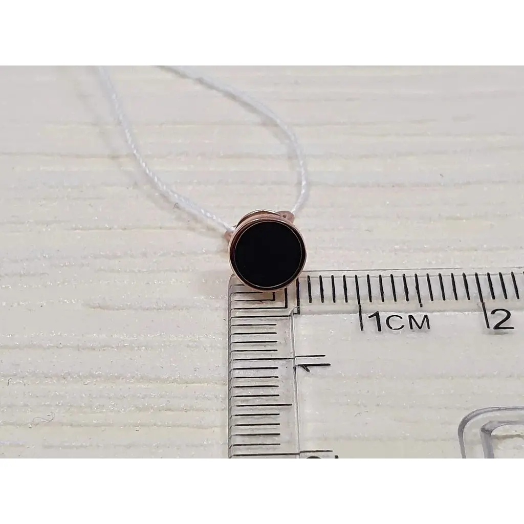 Золотые серьги-пуссеты Favoritum с эмалью. 210045 - фото 4