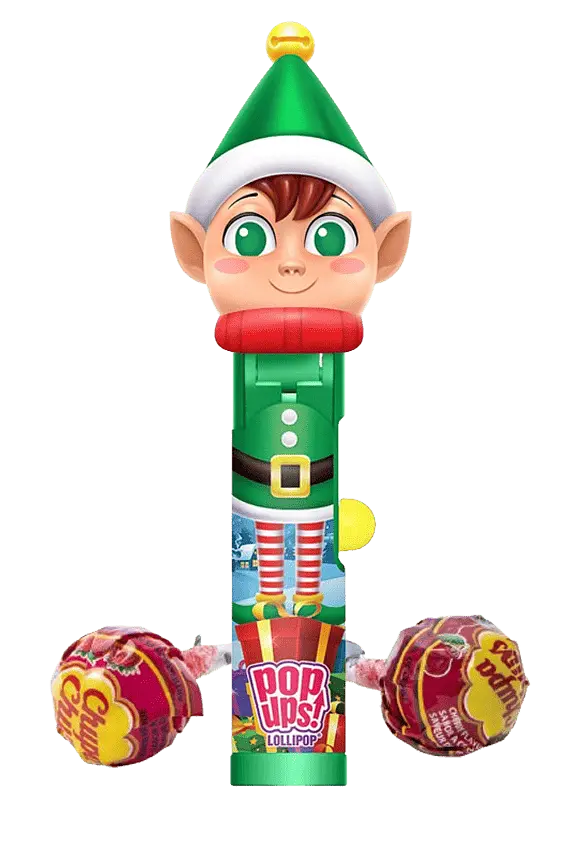 Тримач для льодяника Pop Ups Christmas Lollipop Ельф 1шт - фото 2