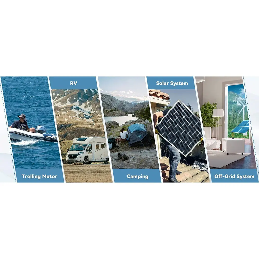 Акумулятор Kepworth LiFePO4 12V (12.8V/100Ah/1280Wh) (KW-12-100 Mini) [157177] - фото 8
