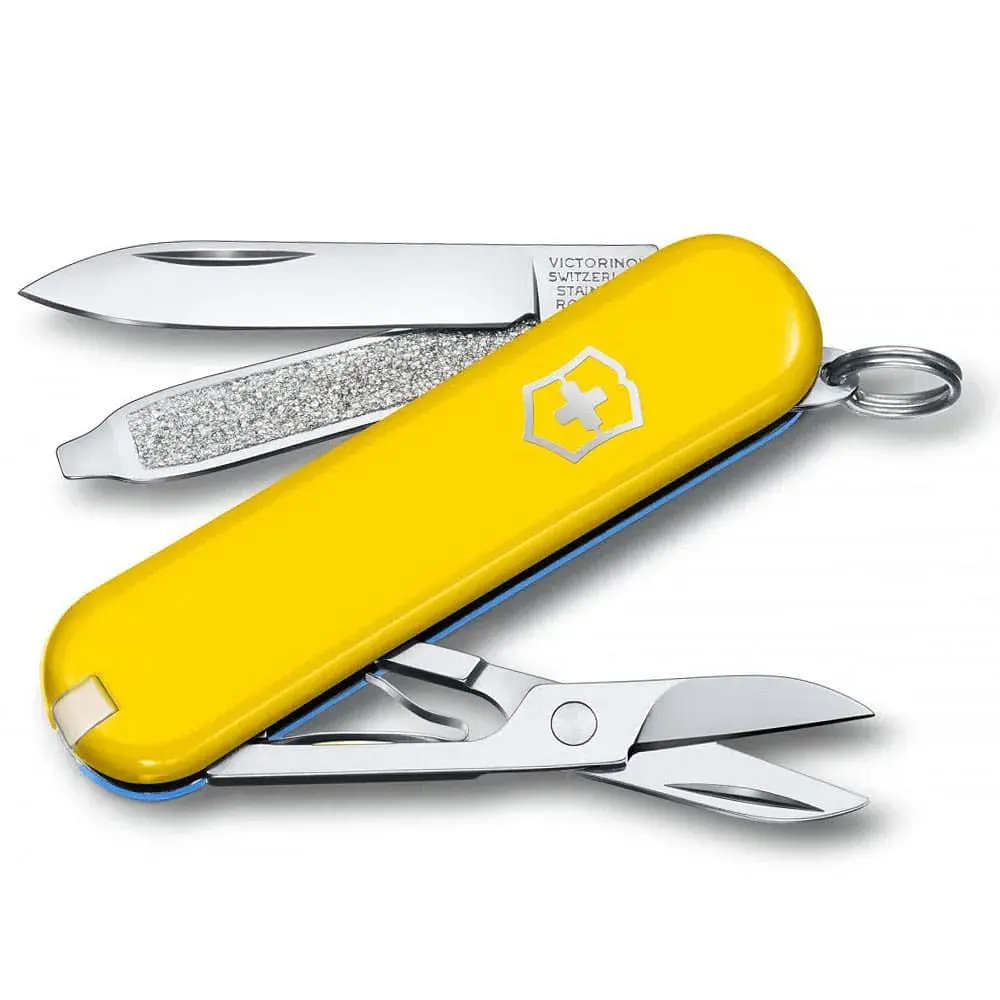 Ніж Victorinox Classic SD Ukraine Жовто-блакитний (0.6223.8G.28) - фото 4
