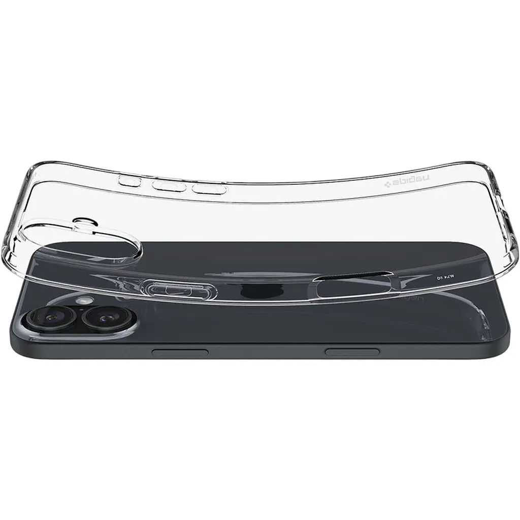 Чохол Spigen Liquid Crystal для Apple iPhone 16 Crystal Clear [ACS08190] [117866] - фото 6