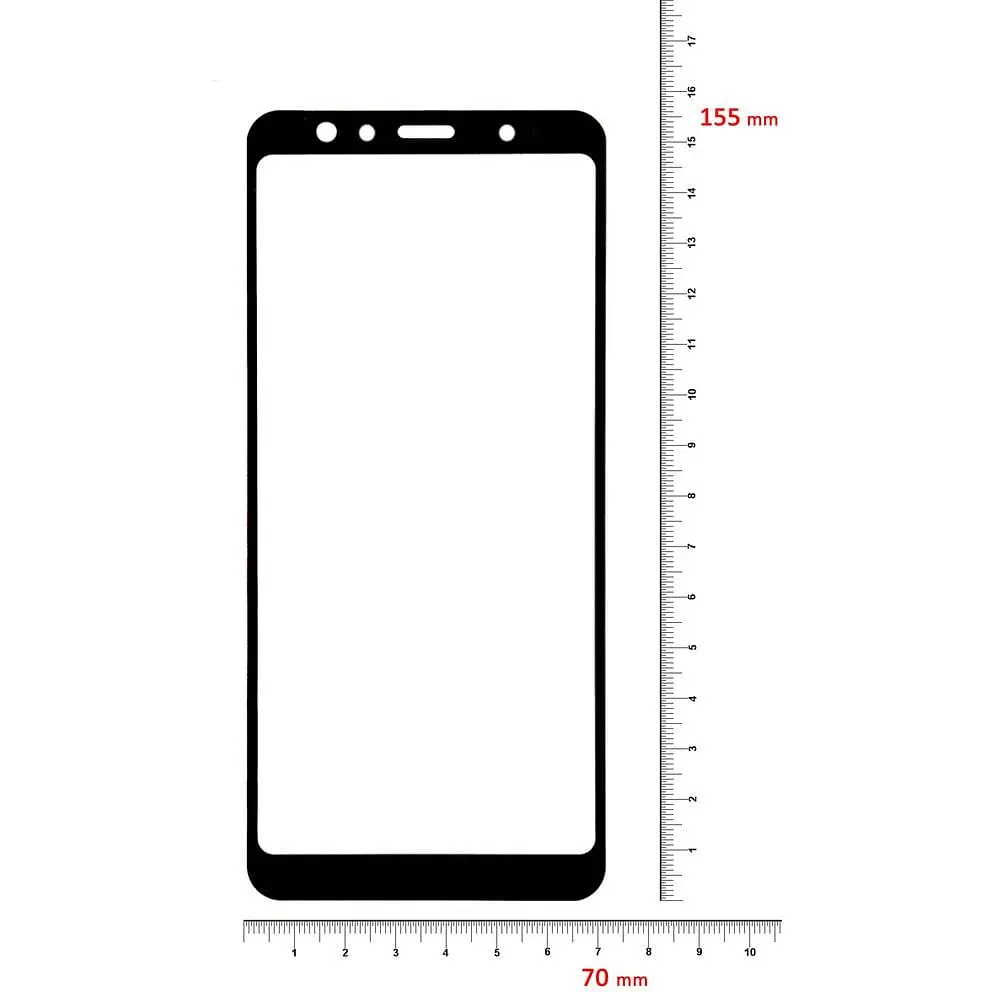 Захисне скло BeCover для Samsung Galaxy A7 2018 SM-A750 Black (702948) - фото 3