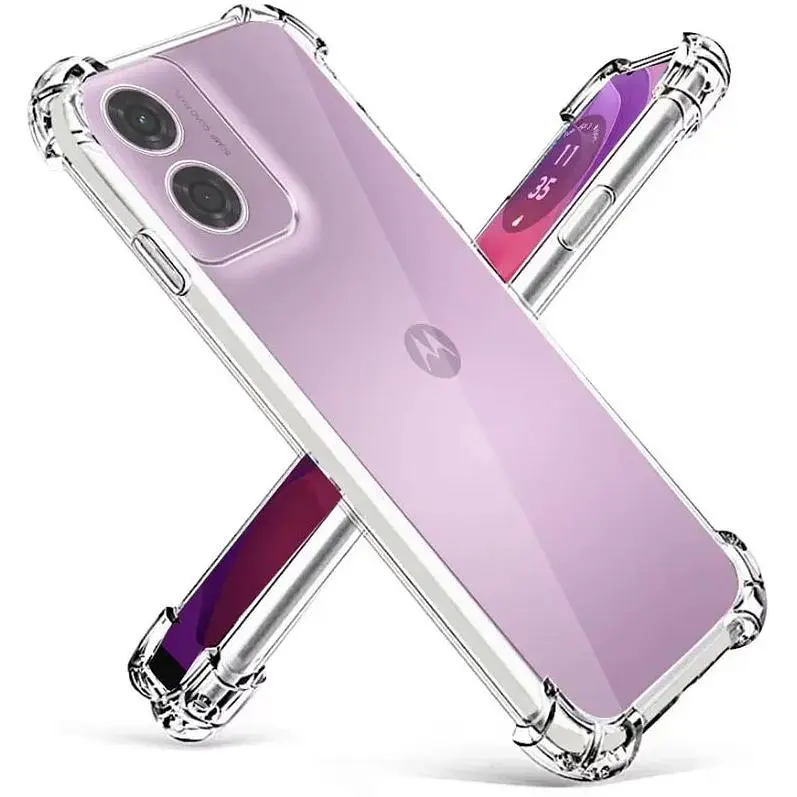 Панель BeCover Anti-Shock для Motorola Moto G04/ E14 Clear (712309) - фото 2
