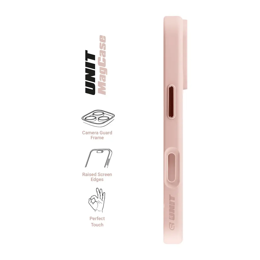 Чохол ArmorStandart Unit-C MagCase для Apple iPhone 17 Pro Pale Pink - фото 3