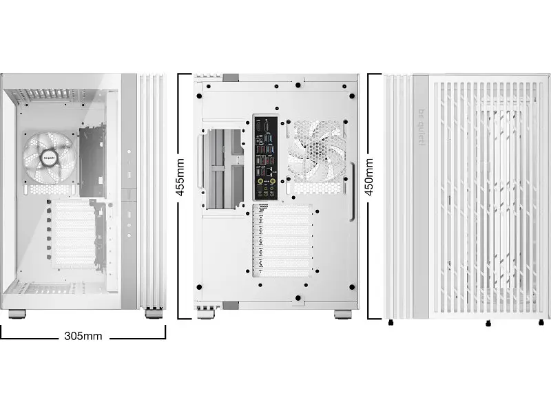 Корпус Be quiet! LIGHT BASE 600 LX White (BGW68) - фото 3