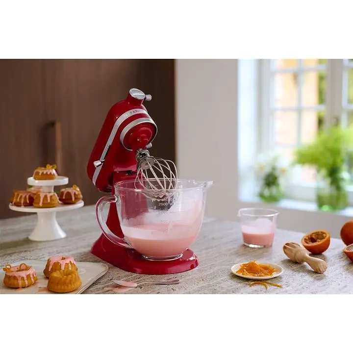 Кухонна машина KitchenAid Artisan Mini 5KSM3311XECA з відкидним блоком 3.3 л карамельне яблуко (5KSM3311XECA) - фото 7