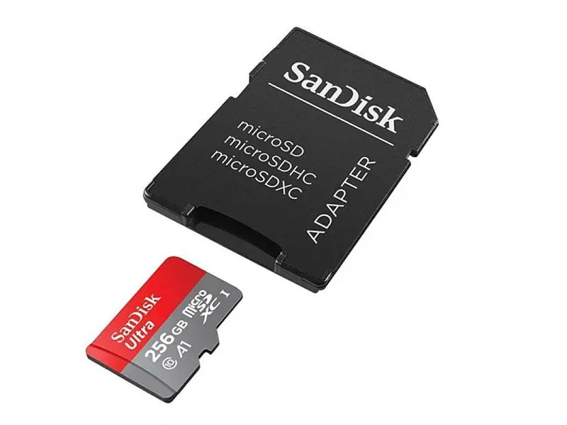 Карта пам'яті SanDisk Ultra microSDXC UHS-I A1 + SD adapter 256 GB (SDSQUAC-256G-GN6MA) - фото 2