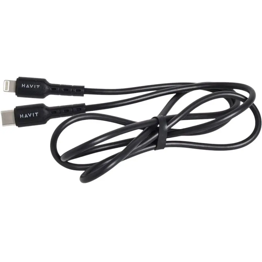 Кабель Havit HV-CB6239 PD30W USB-C - Lightning 1 м (HV-CB6239) - фото 4