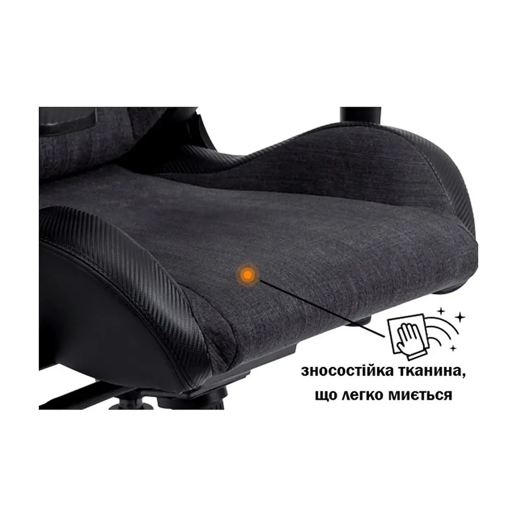 Крісло ігрове GT Racer X-8005 Dark Gray/Black - фото 8