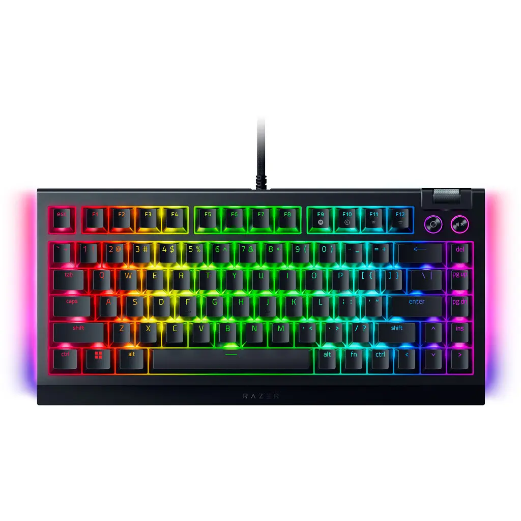 Клавіатура Razer BlackWidow V4 75% USB UA Black (RZ03-05000100-R3M1) - фото 3
